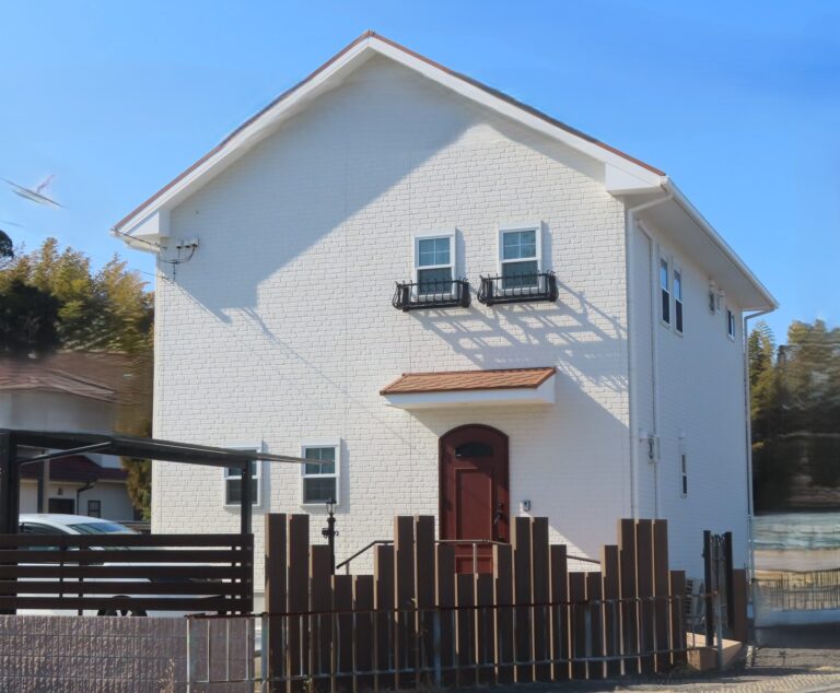 施工事例1（完成時、打合せ時、骨組みのイメージが分かります）